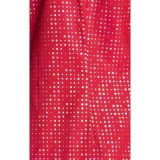 1082PR koi Lite Velora Stretch Print Top - Iridescent Dot Ruby