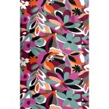 CK857 High-Low V-Neck Print Top by Cherokee - Cut Flowers