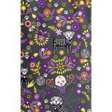 CK857 High-Low V-Neck Print Top by Cherokee - Day of the Pets