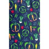 CK857 High-Low V-Neck Print Top by Cherokee - Growing Love