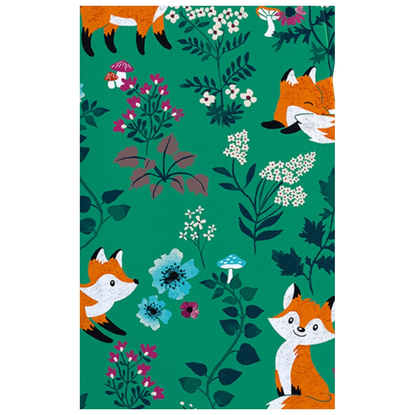 CK856 Haut Imprimé à Col en V avec 2 Poches par Cherokee - Wild Fox