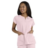 1124 koi Next Gen 'We Have Heart' Haut à Col Côtelé 