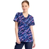 CK609 Round Neck Top by Infinity - Staggered Marble