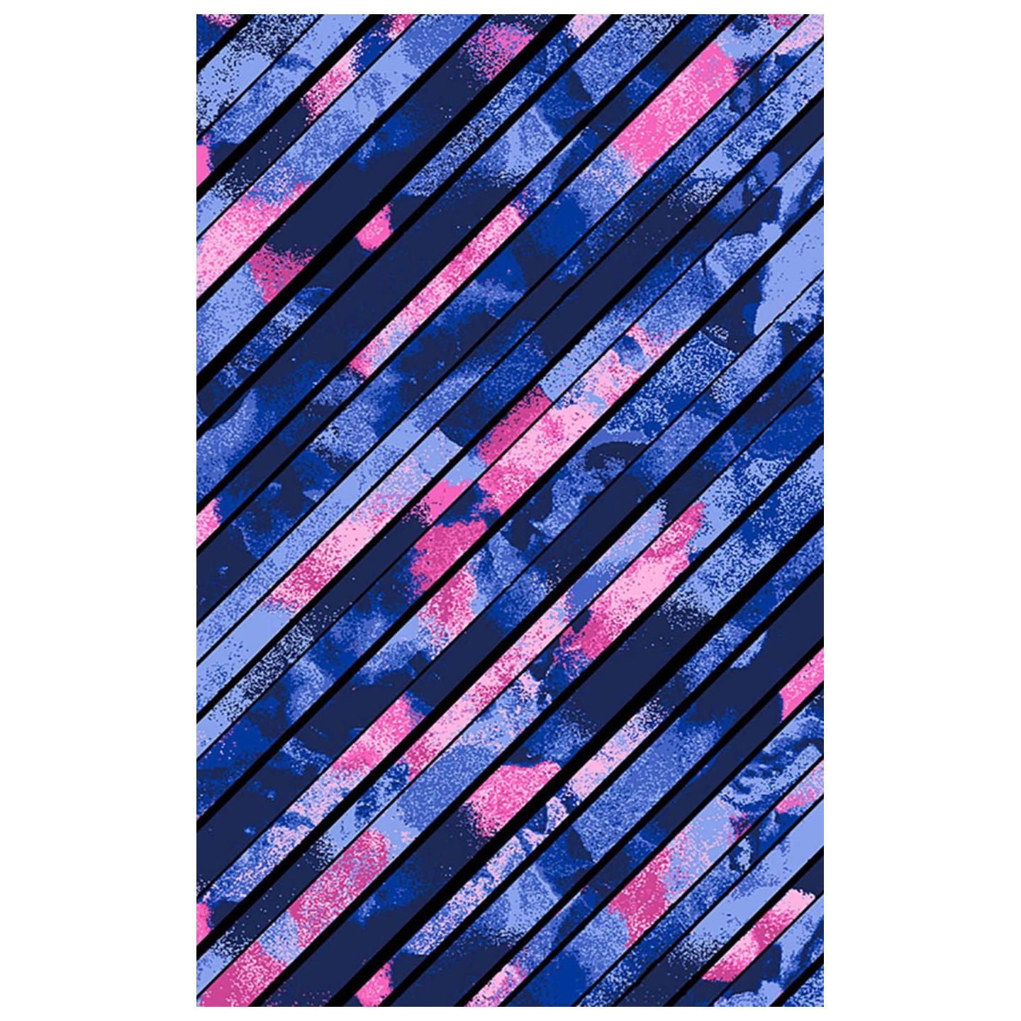 CK609 Haut Imprimer à Col Rond par Infinity - Staggered Marble