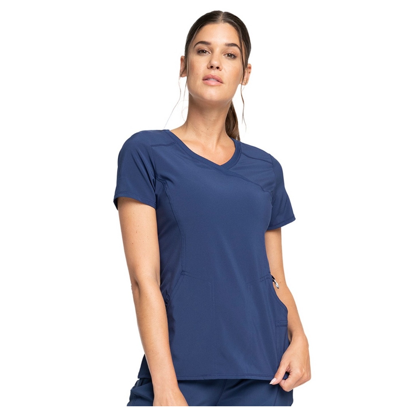 Top Mock Wrap - Cherokee Infinity - Antimicrobien