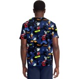 TF788 Tooniforms Haut Imprimer pour Hommes avec 2 Poches par Cherokee Uniforms - Mickey Bro Time