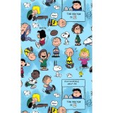 TF797 Tooniforms Tuckable Print Top with Chest Pocket by Cherokee - Goodness and Grief