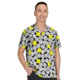 S650PR Smiley World Haut Imprimé Confident pour Hommes par koi - Smiling All Around