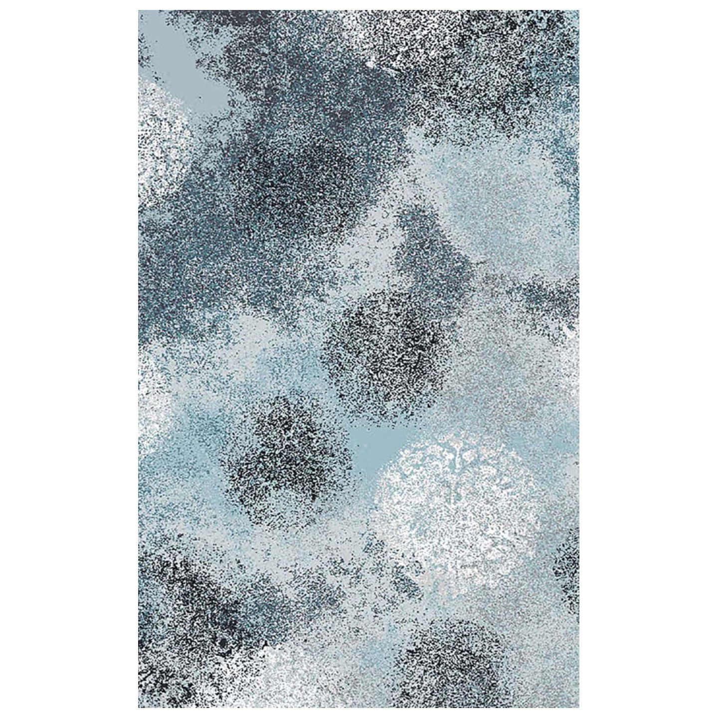 HH910 Healing Hands Amanda Grosgrain Ribbon V-Neck Print Top - Moody Dots