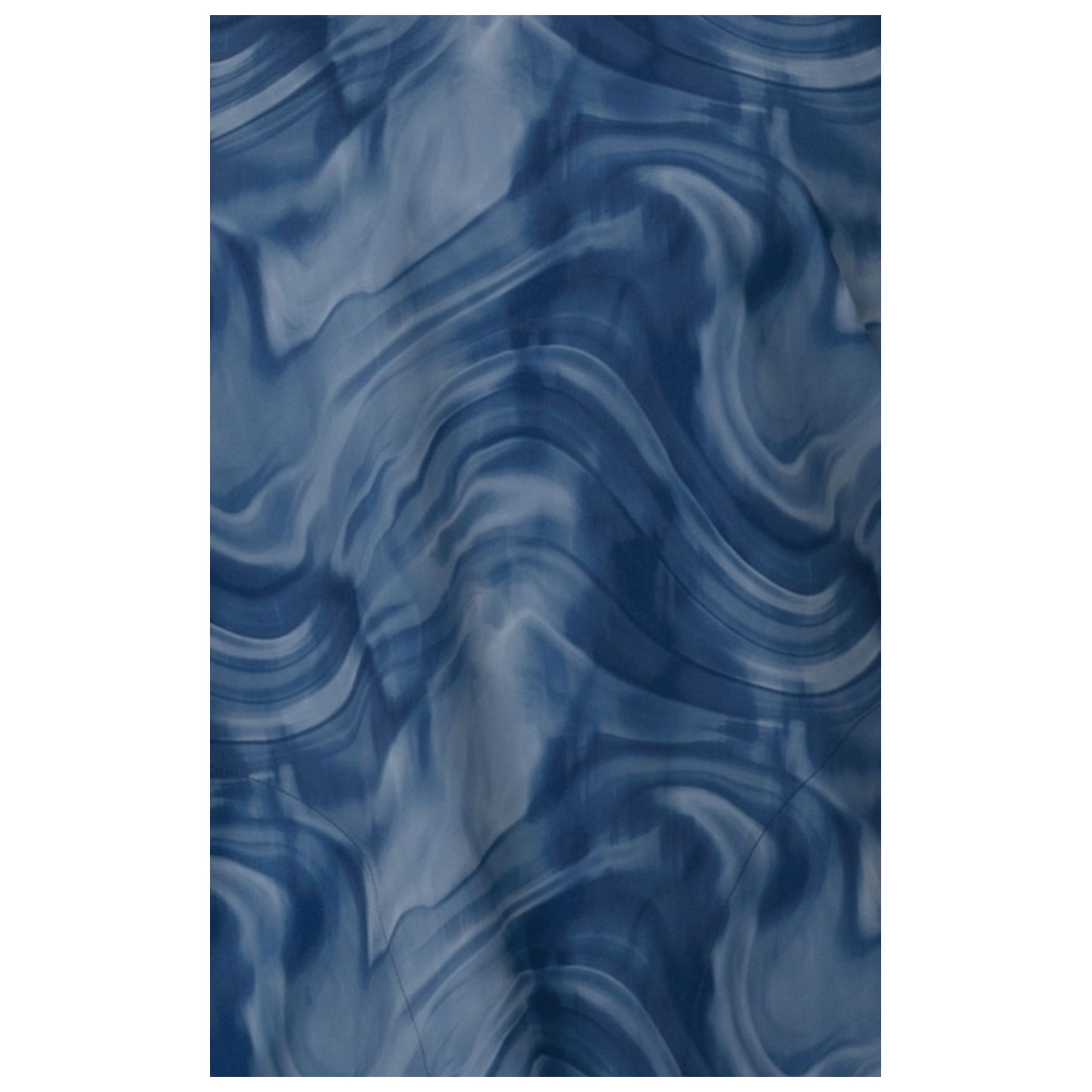 6267 WINK Haut Imprimé à Manches Dolman avec Col en Y - Dreamy Daze Navy Tonal