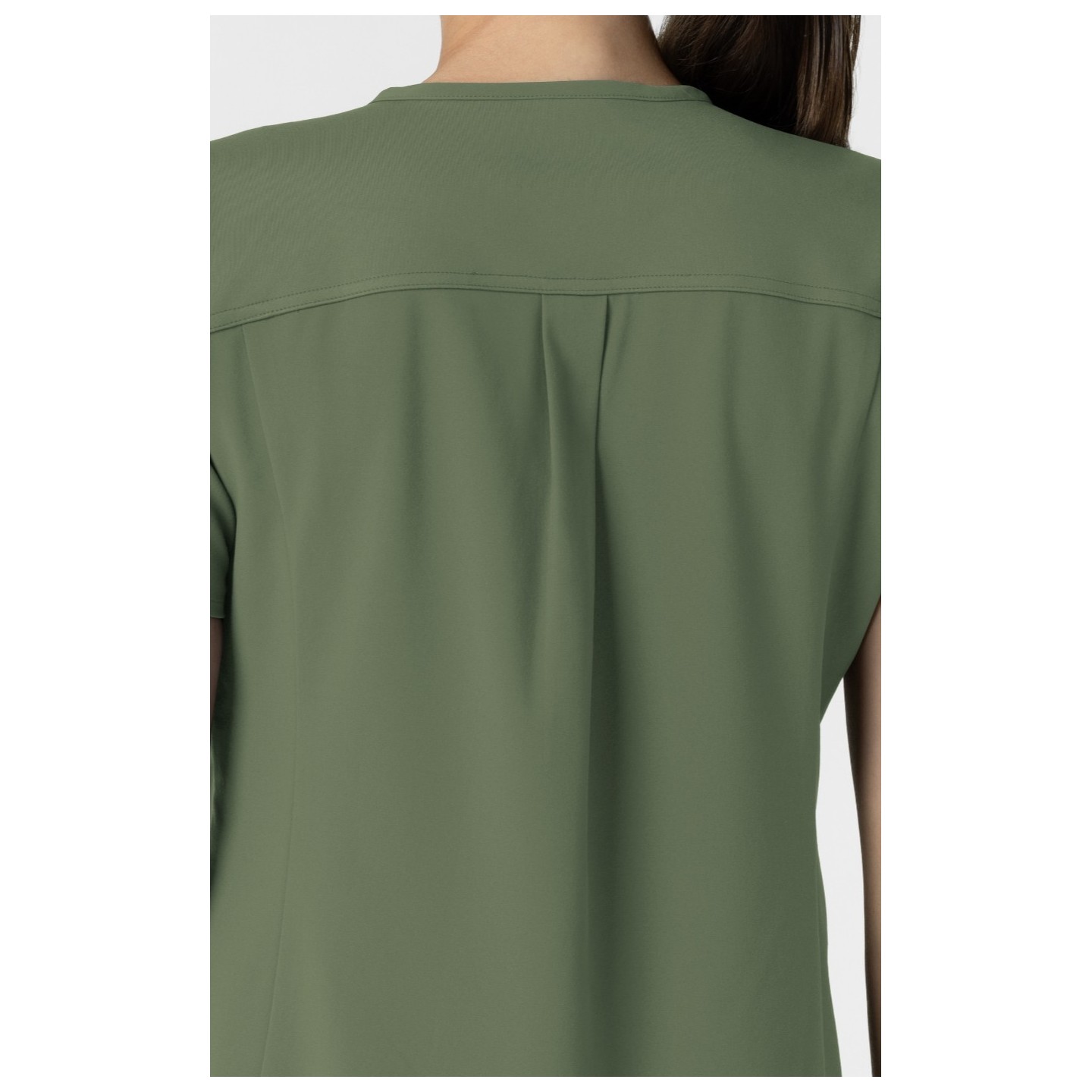 6154 Renew Tunique avec 2 Poches à Col en V par WINK