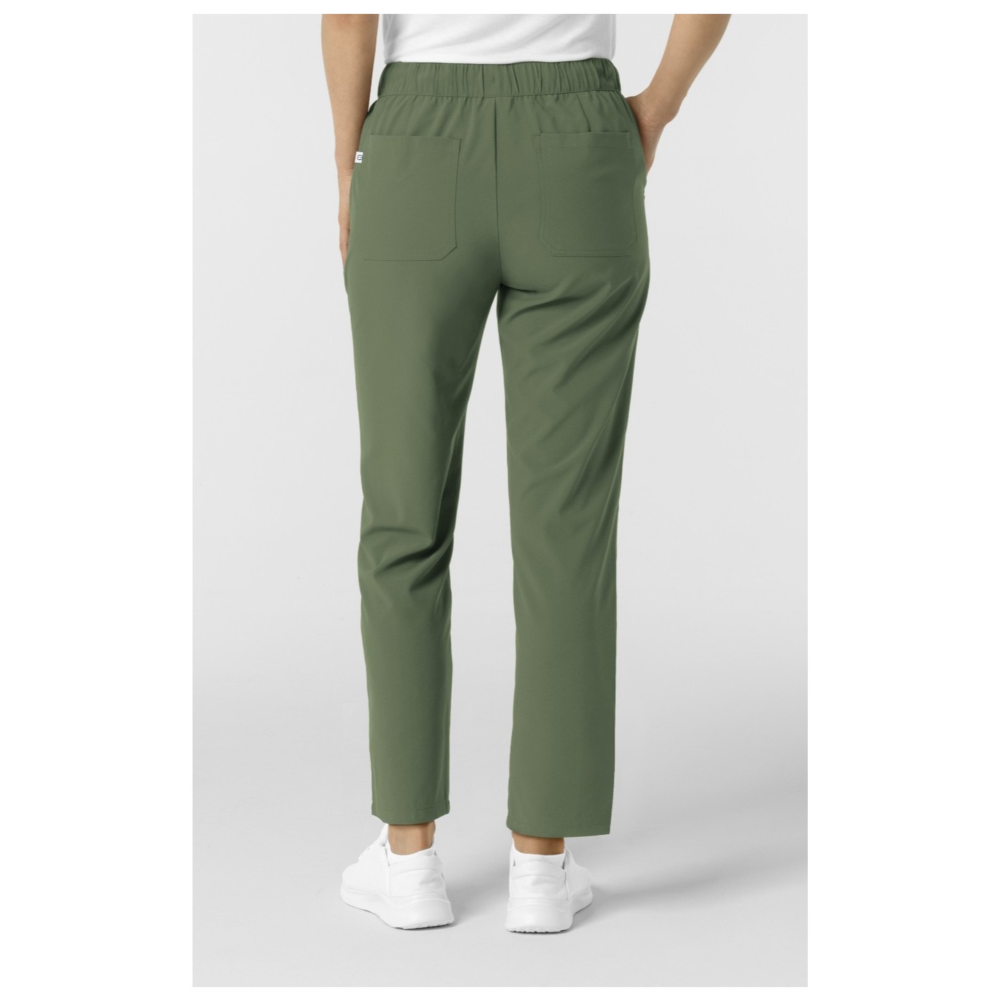 5154 Renew Pintuck Straight Leg Crop Pant by WINK