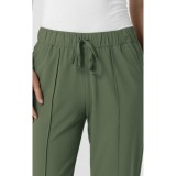 5154 Renew Pintuck Straight Leg Crop Pant by WINK