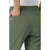 5154 Renew Pintuck Straight Leg Crop Pant by WINK