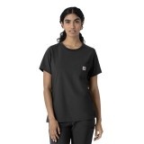 C13510 Carhartt Force Cross-Flex Crew Neck Top