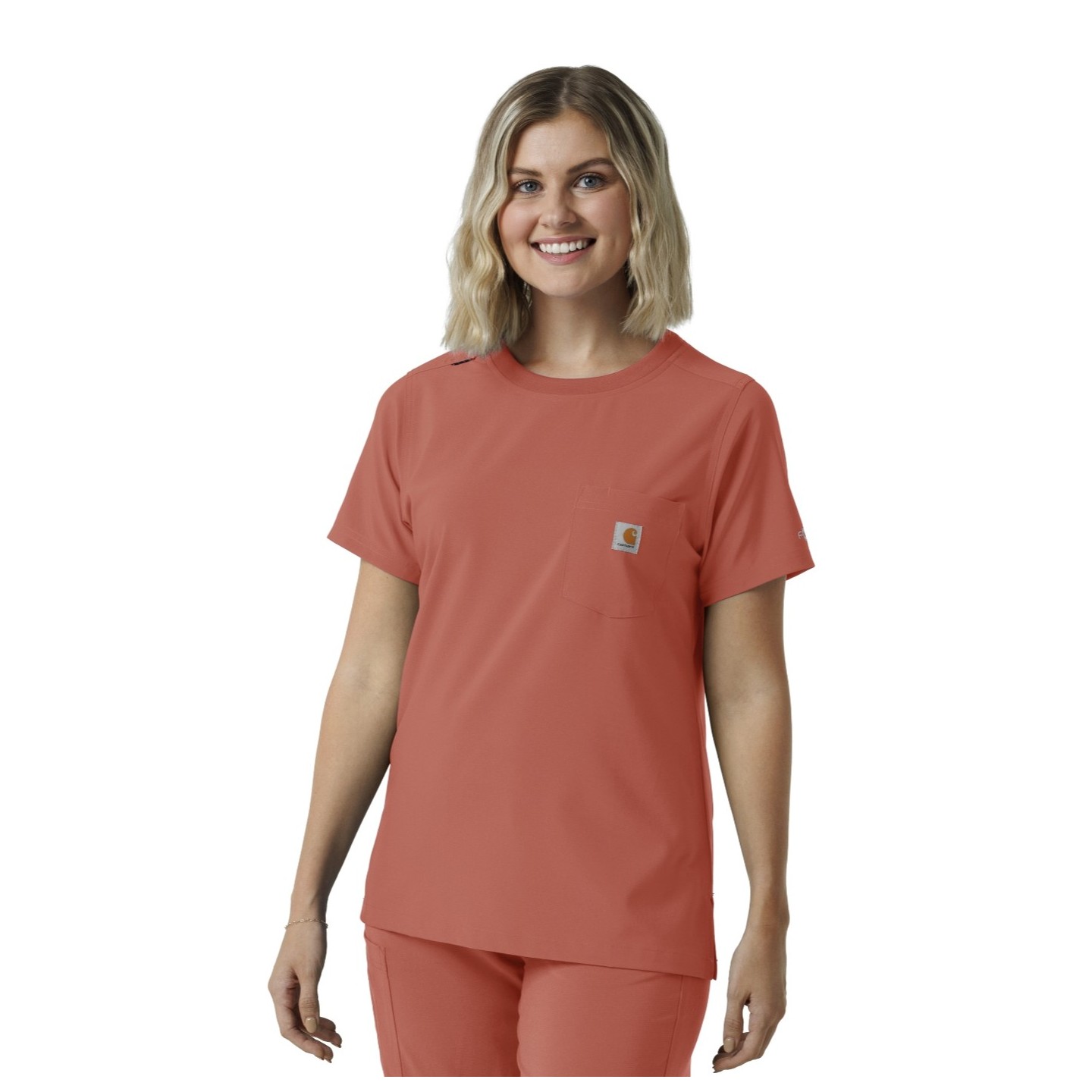 C13510 Carhartt Force Cross-Flex Crew Neck Top