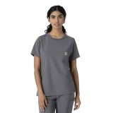 C13510 Carhartt Force Cross-Flex Haut à Col Rond