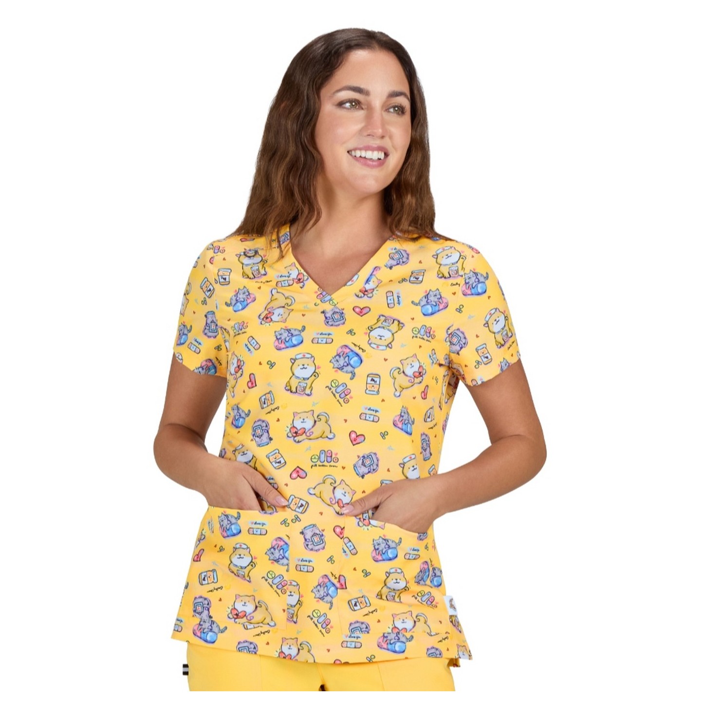 1122PRA koi Artist Series Limited Edition Rosalie Top - Medical Cuties