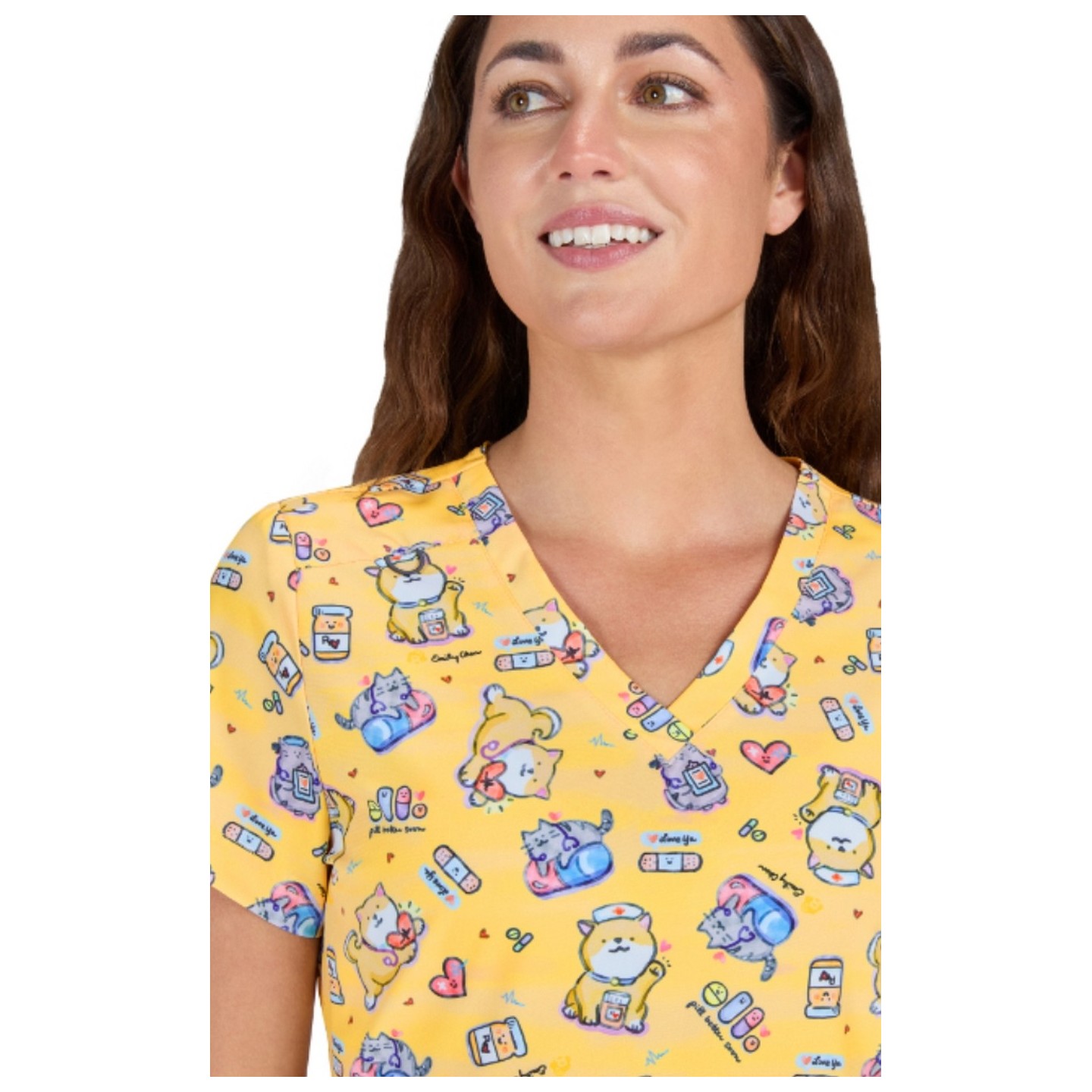 1122PRA koi Artist Series Limited Edition Rosalie Top - Medical Cuties