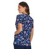 384TKD koi Basics Leslie tokidoki Print Top - Check Up