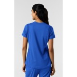 6559 Renew Knit Flex-n-Reach 2 Pocket V-Neck Top by WINK