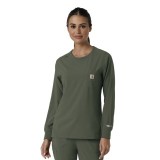 C13610 Carhartt Force Cross-Flex Haut à Manches Longues