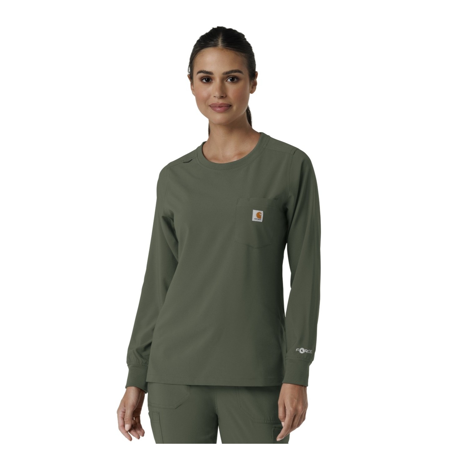 C13610 Carhartt Force Cross-Flex Haut à Manches Longues