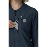 C82410 Carhartt Force Cross-Flex Lightweight Scrub Jacket