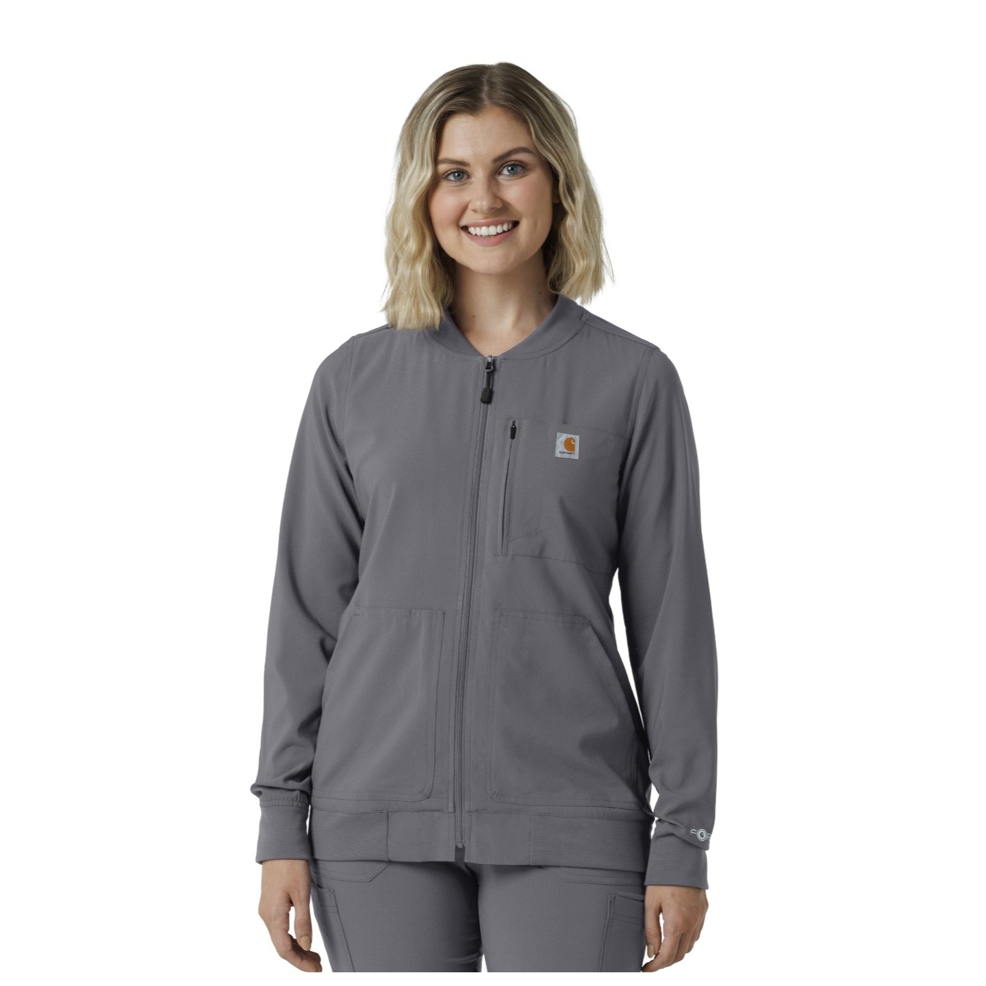 C82410 Carhartt Force Cross-Flex Lightweight Scrub Jacket