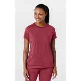 6359 RENEW Crew Neck Flex-n-Reach 2 Pocket Top by WINK