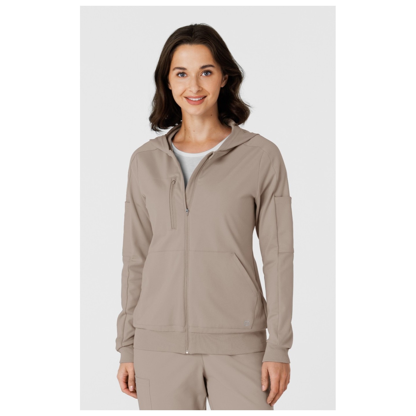 8159 Renew Knit Veste d'Échauffement Zippé par WINK