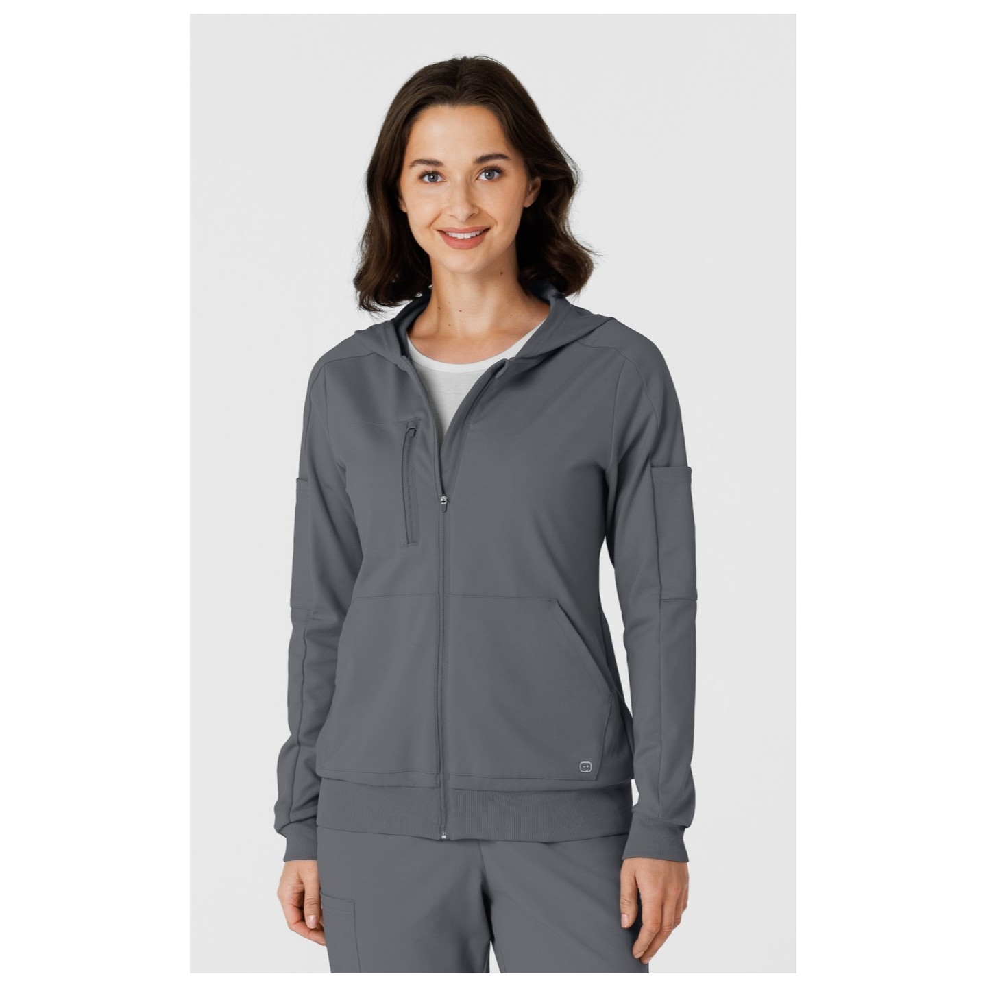 8159 Renew Knit Veste d'Échauffement Zippé par WINK