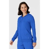 8159 Renew Knit 4 Pocket Zip Front Warm Up Jacket by WINK