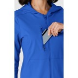 8159 Renew Knit 4 Pocket Zip Front Warm Up Jacket by WINK