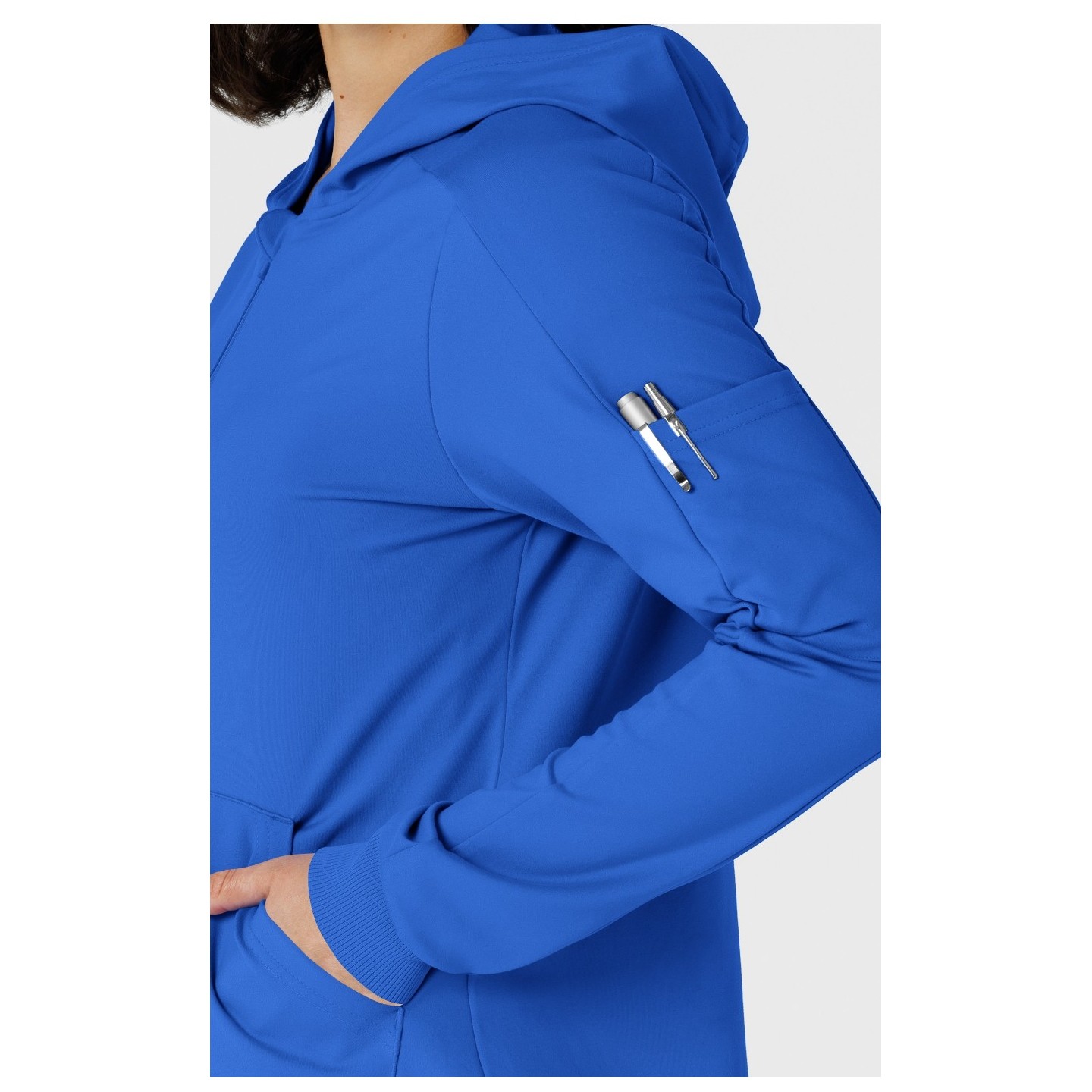 8159 Renew Knit 4 Pocket Zip Front Warm Up Jacket by WINK