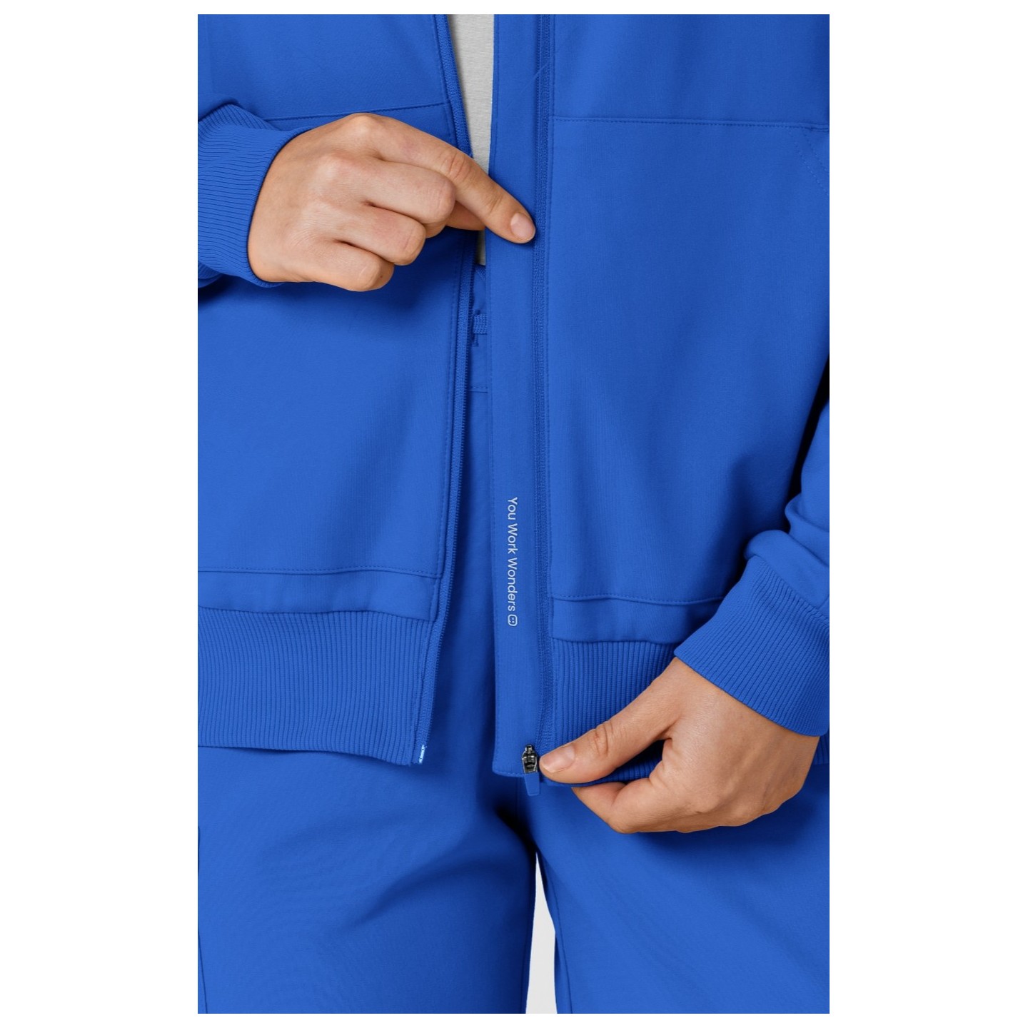 8159 Renew Knit Veste d'Échauffement Zippé par WINK