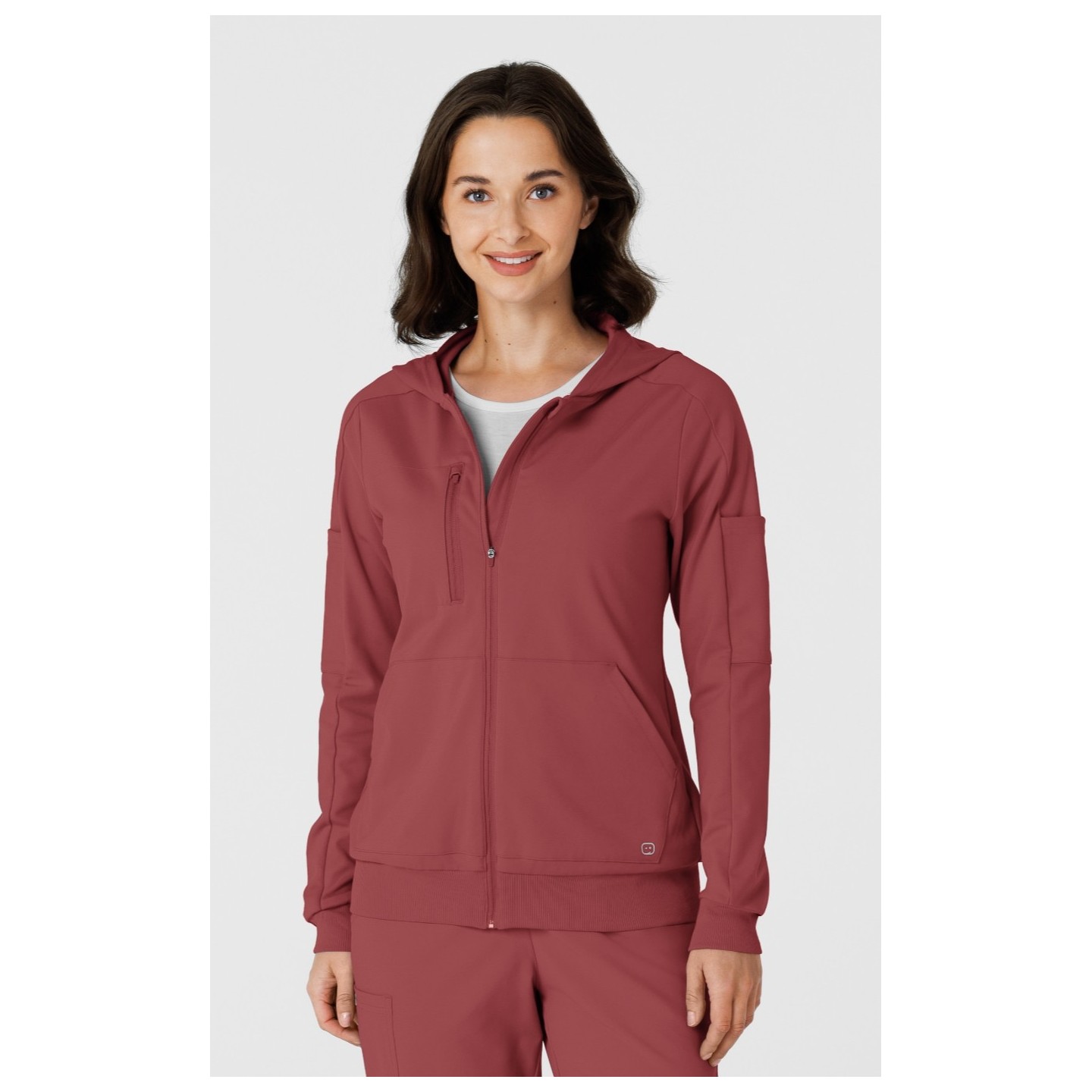 8159 Renew Knit Veste d'Échauffement Zippé par WINK