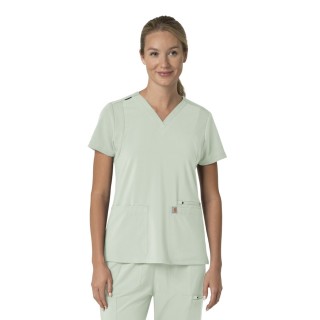 C13210 Carhartt Force Cross-Flex Haut avec Panneaux Extensibles pour Femmes