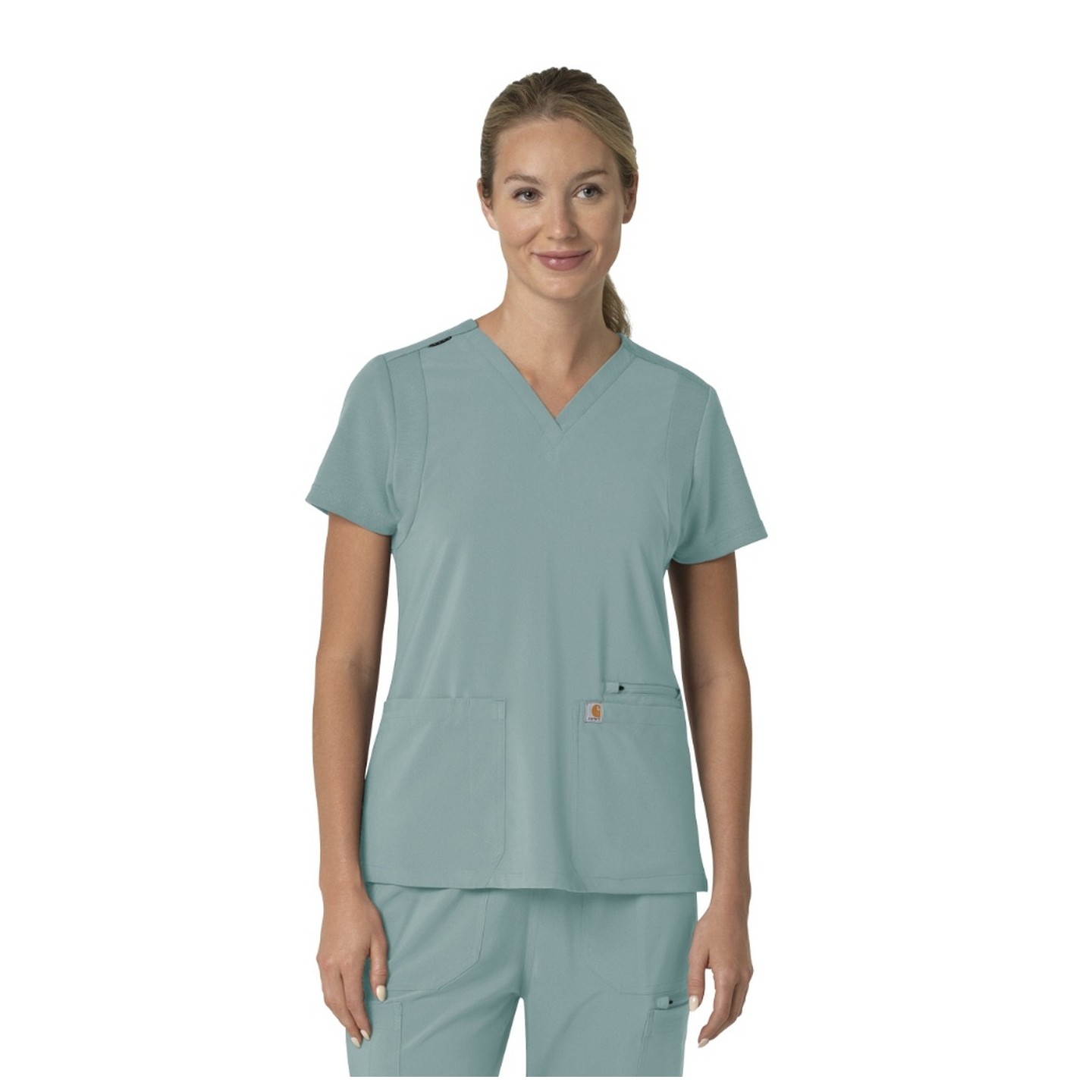 C13210 Carhartt Force Cross-Flex Haut avec Panneaux Extensibles pour Femmes