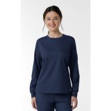 6551 Boundless Crew Neck Long Sleeve Top by WINK