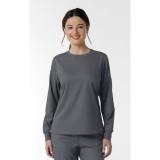 6551 Boundless Crew Neck Long Sleeve Top by WINK