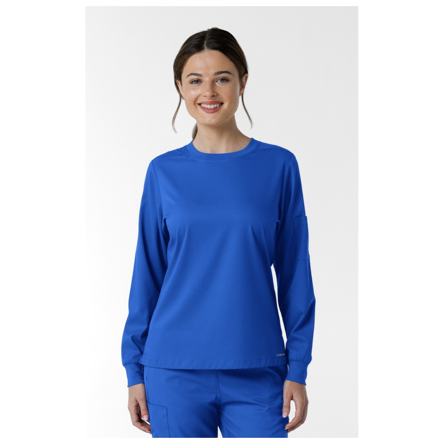 6551 Boundless Crew Neck Long Sleeve Top by WINK