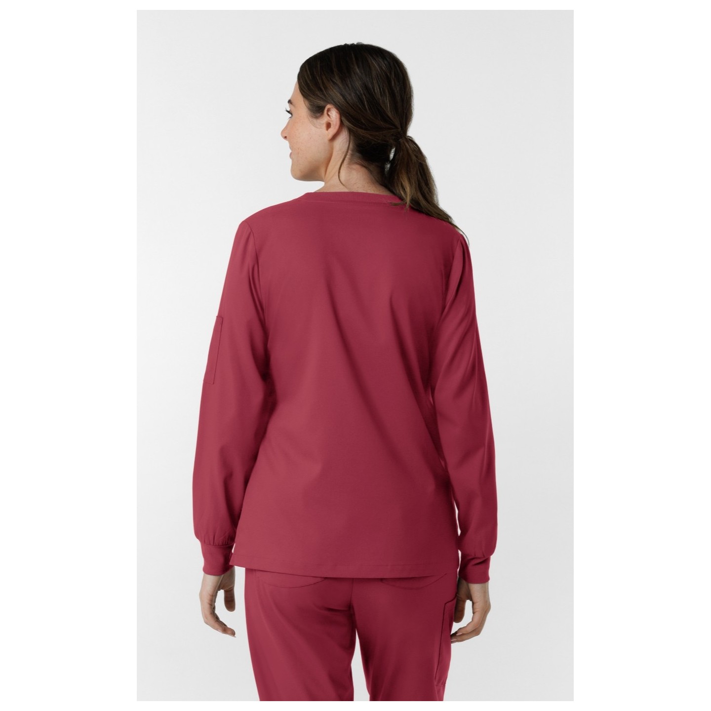 6551 Boundless Crew Neck Long Sleeve Top by WINK