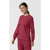 6551 Boundless Crew Neck Long Sleeve Top by WINK