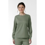 6551 Boundless Crew Neck Long Sleeve Top by WINK