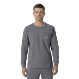 C16610 Carhartt Force Cross-Flex Men's Long Sleeve Scrub Top