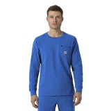 C16610 Carhartt Force Cross-Flex Men's Long Sleeve Scrub Top