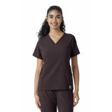 C13310 Carhartt Force Cross-Flex Knit Panel Scrub Top 