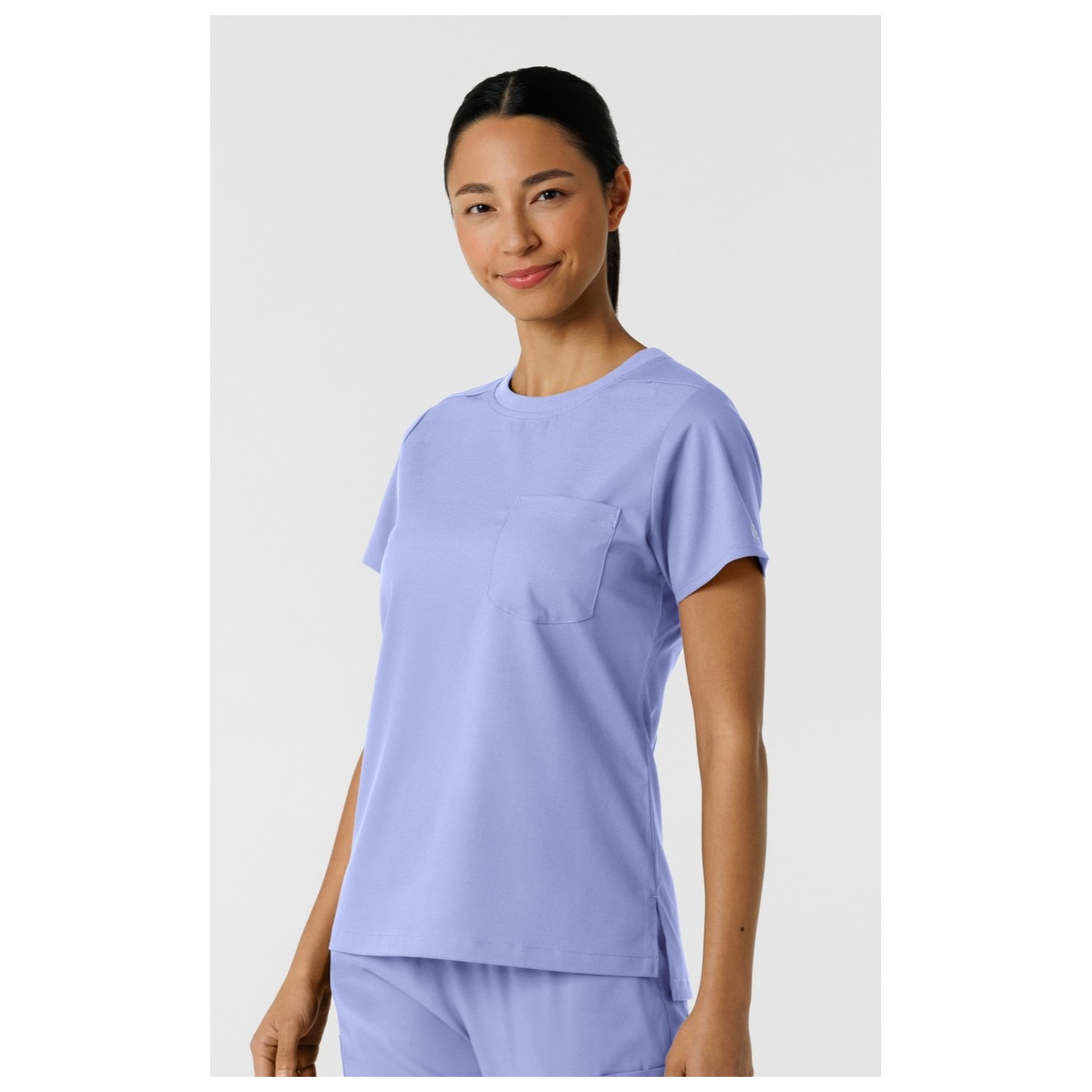 6451 Boundless Classic Women's Crew Neck Tee Scrub Top by WINK