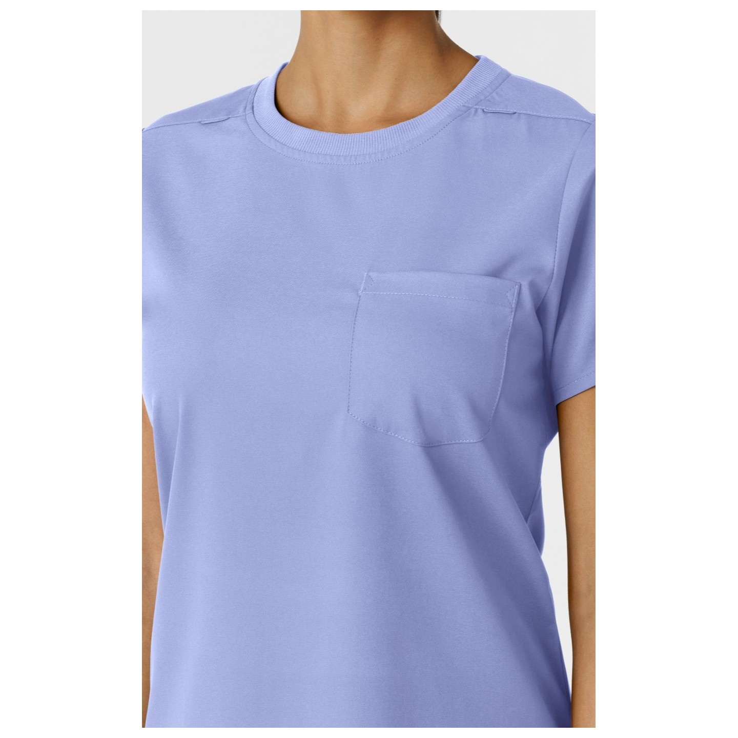 6451 Boundless Classic Women's Crew Neck Tee Scrub Top by WINK